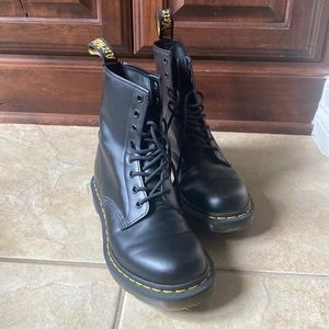 Black Dr. Marten Boots